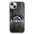 Colorado Rockies Wooden Pattern iPhone 15 Plus Case