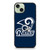 Los Angeles Rams Rule the Horns iPhone 15 Plus Case