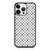 Louis Vuitton White Pattern iPhone 15 Pro Max Case