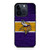 Minnesota Vikings Wooden Pattern iPhone 15 Pro Case