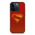 Superman Logo Red iPhone 15 Pro Case