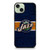 Utah Jazz Wooden Pattern iPhone 15 Plus Case
