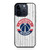 Washington Wizards Wooden Pattern iPhone 15 Pro Case