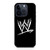 WWE Logo Black iPhone 15 Pro Case