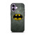 Batman Logo Wall Pattern iPhone 17 Case