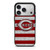 Cincinnati Reds Wooden Pattern iPhone 17 Pro Case