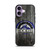 Colorado Rockies Wooden Pattern iPhone 17 Case