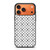 Louis Vuitton White Pattern iPhone 17 Pro Max Case