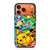 Pokemon Bulbasaur Charmander Squirtl and  Pikachu iPhone 17 Pro Max Case