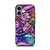 Pokemon Mew Stained Glass Pattern iPhone 17 Case