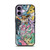 Pokemon stained glass pattern iPhone 17 Case