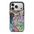 Pokemon stained glass pattern iPhone 17 Pro Case