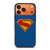 Superman Logo Blue iPhone 17 Pro Max Case