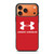 Under Armour Red iPhone 17 Pro Max Case