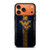 West Virginia Mountaineers Asphalt Texture iPhone 17 Pro Max Case