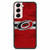 Carolina Hurricanes Wooden Pattern Samsung Galaxy S22+ Case