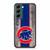Chicago Cub Cubbie Blue and Red Wood Samsung Galaxy S22 Case