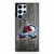Colorado Avalanche Wooden Pattern Samsung Galaxy S22 Ultra Case