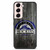 Colorado Rockies Wooden Pattern Samsung Galaxy S22+ Case
