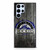 Colorado Rockies Wooden Pattern Samsung Galaxy S22 Ultra Case