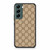 Gucci Leather Pattern Samsung Galaxy S22 Case