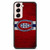 Montreal Canadiens Wooden Pattern Samsung Galaxy S22+ Case
