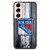 New York Rangers Wooden Pattern Samsung Galaxy S22+ Case