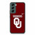 Oklahoma Sooner 01 Samsung Galaxy S22 Case