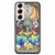Pokemon Stained Glass Style Samsung Galaxy S22+ Case