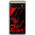 Alien Xenomorph In Red Google Pixel 6 Pro Case