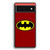 Batman Logo in Red Google Pixel 6 Case