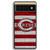 Cincinnati Reds Wooden Pattern Google Pixel 6 Pro Case
