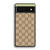 Gucci Leather Pattern Google Pixel 6a Case