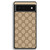 Gucci Leather Pattern Google Pixel 6 Pro Case