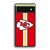Kansas City Chiefs Red Kingdom Google Pixel 6a Case