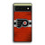 Philadelphia Flyers Wooden Pattern Google Pixel 6a Case