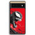 Venom Symbiote In Red Google Pixel 6 Pro Case