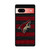 Arizona Coyotes Wooden Pattern Google Pixel 7a Case