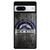 Colorado Rockies Wooden Pattern Google Pixel 7 Case