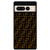 Fendi Brown Google Pixel 7 Pro Case