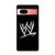 WWE Logo Black Google Pixel 7a Case