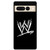 WWE Logo Black Google Pixel 7 Pro Case