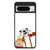 Calvin and Hobbes Making Faces Google Pixel 8 Pro Case