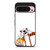 Calvin and Hobbes Making Faces Google Pixel 9 Pro XL Case