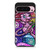 Pokemon Mew Stained Glass Pattern Google Pixel 9 Pro XL Case