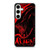 Alien Xenomorph In Red Samsung Galaxy S24 FE Case