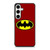 Batman Logo in Red Samsung Galaxy S24 FE Case