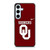 Oklahoma Sooner 01 Samsung Galaxy S24 Case