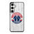 Washington Wizards Wooden Pattern Samsung Galaxy S24 FE Case