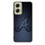 Atlanta Brave Noir Moto G Stylus 2024 Case